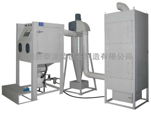 箱體加壓式噴砂機